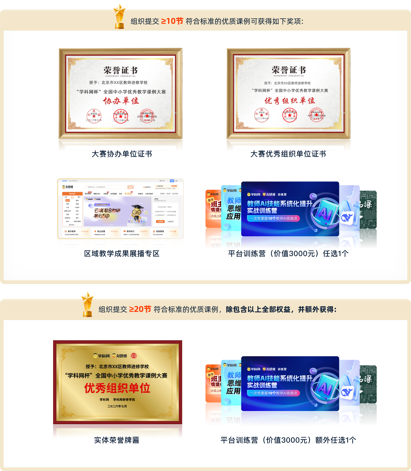 优秀组织单位奖